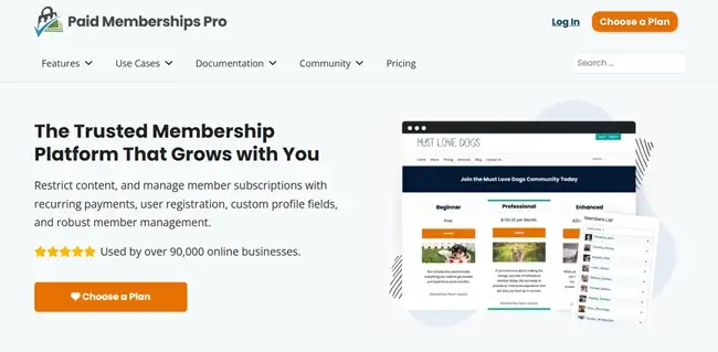 Paid Membership Pro